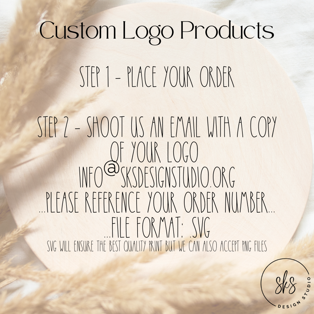 CUSTOM LOGO | UVDTF | 12 oz Clear Coffee Mug