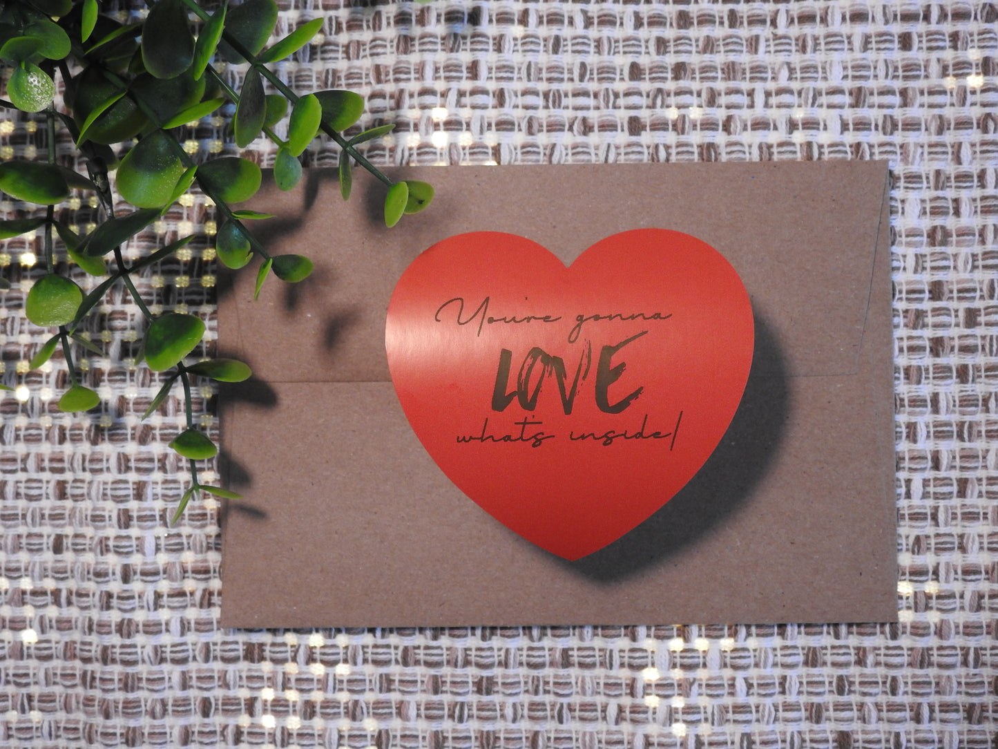3" Heart Shaped Thank You Sticker | Happy Mail | Small Business Shipping Stickers