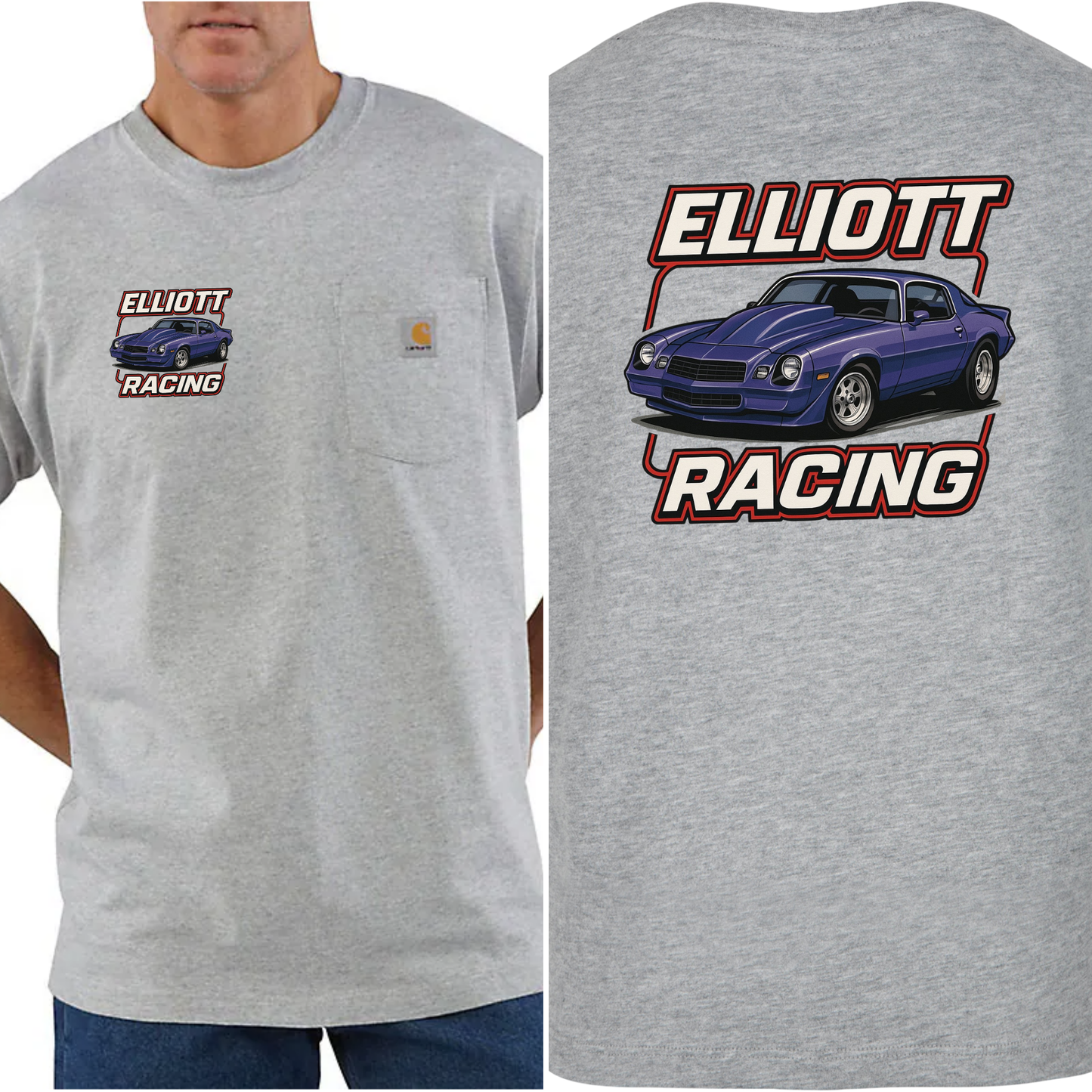 Elliott Sr. Racing | Custom Carhartt Pocket Tee