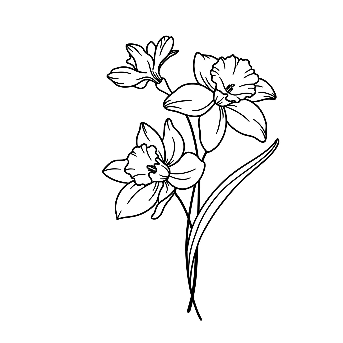 Personalized Birth Flower | UVDTF | 20 oz Libbey Can Glass with Bamboo Lid & Straw