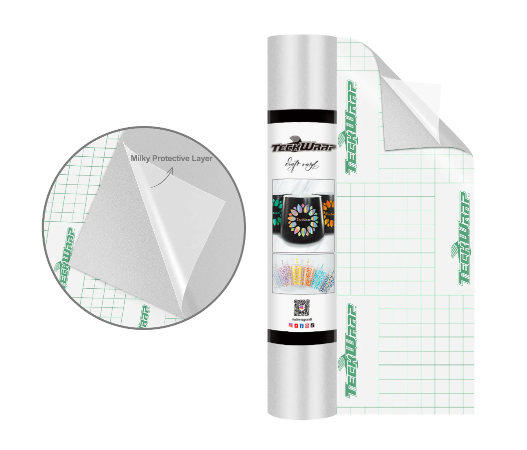 Teckwrap 001M Series Matte Craft Vinyl 12" x 5' roll