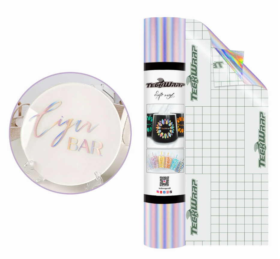 Teckwrap Bubble Free Chrome Adhesive Vinyl 12" x 5' roll