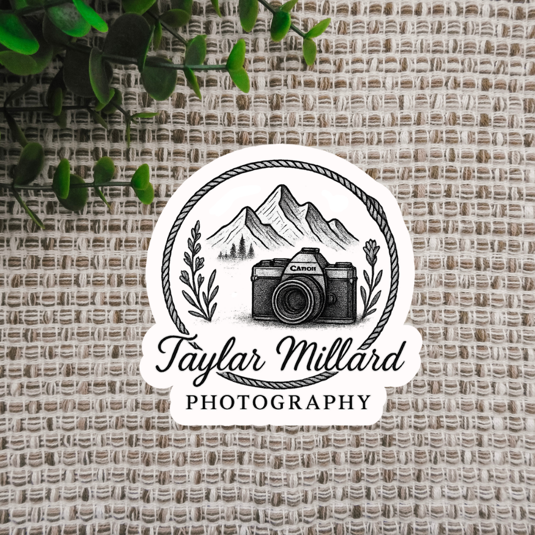 Taylar Millard Photography | Die Cut Sticker
