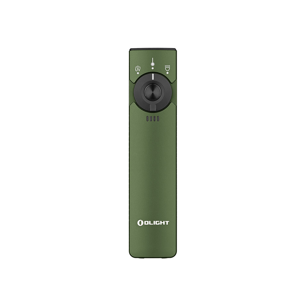 Olight Arkfeld Pro Flat EDC Flashlight with LED Light UV and Laser