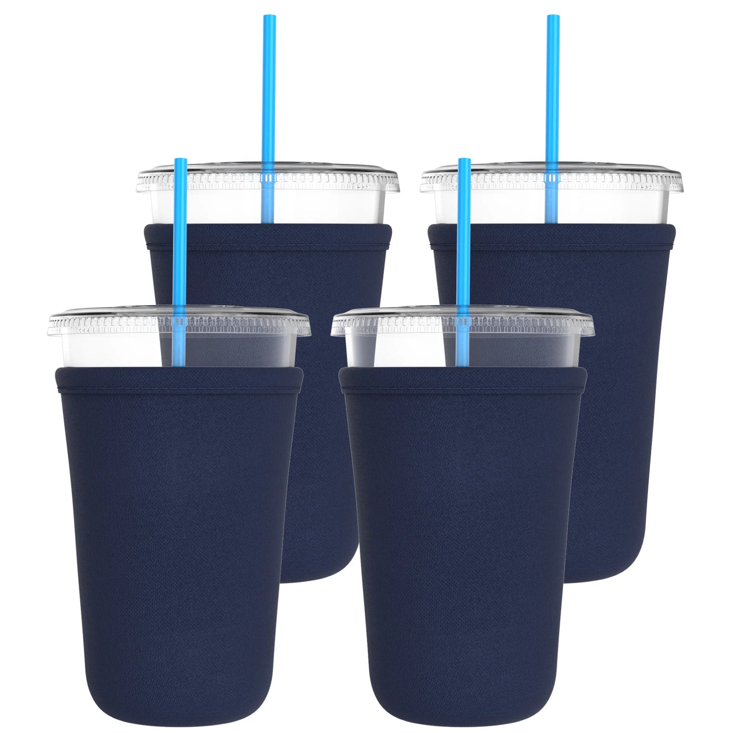 22oz-24oz Iced Coffee Neoprene Koozie Sleeves