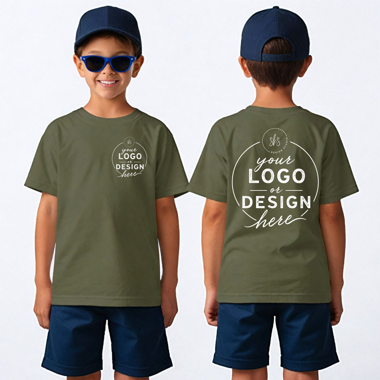 CUSTOM LOGO | Unisex Youth T-Shirt [GILDAN]