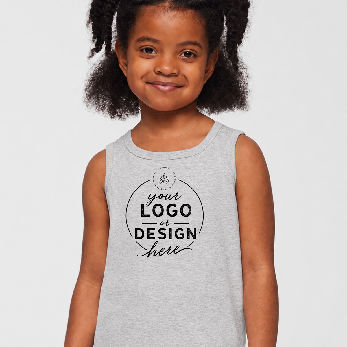 CUSTOM LOGO | Toddler Tank [RABBIT SKINS]