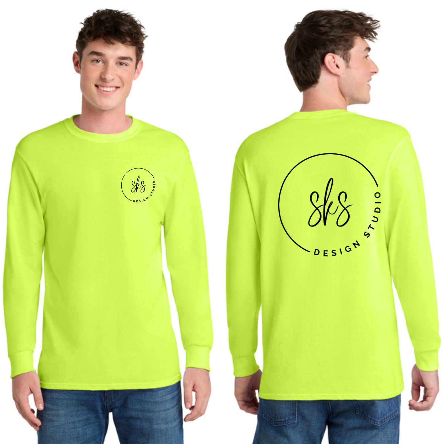 CUSTOM LOGO | Tall Long Sleeve Shirt [Port & Co]