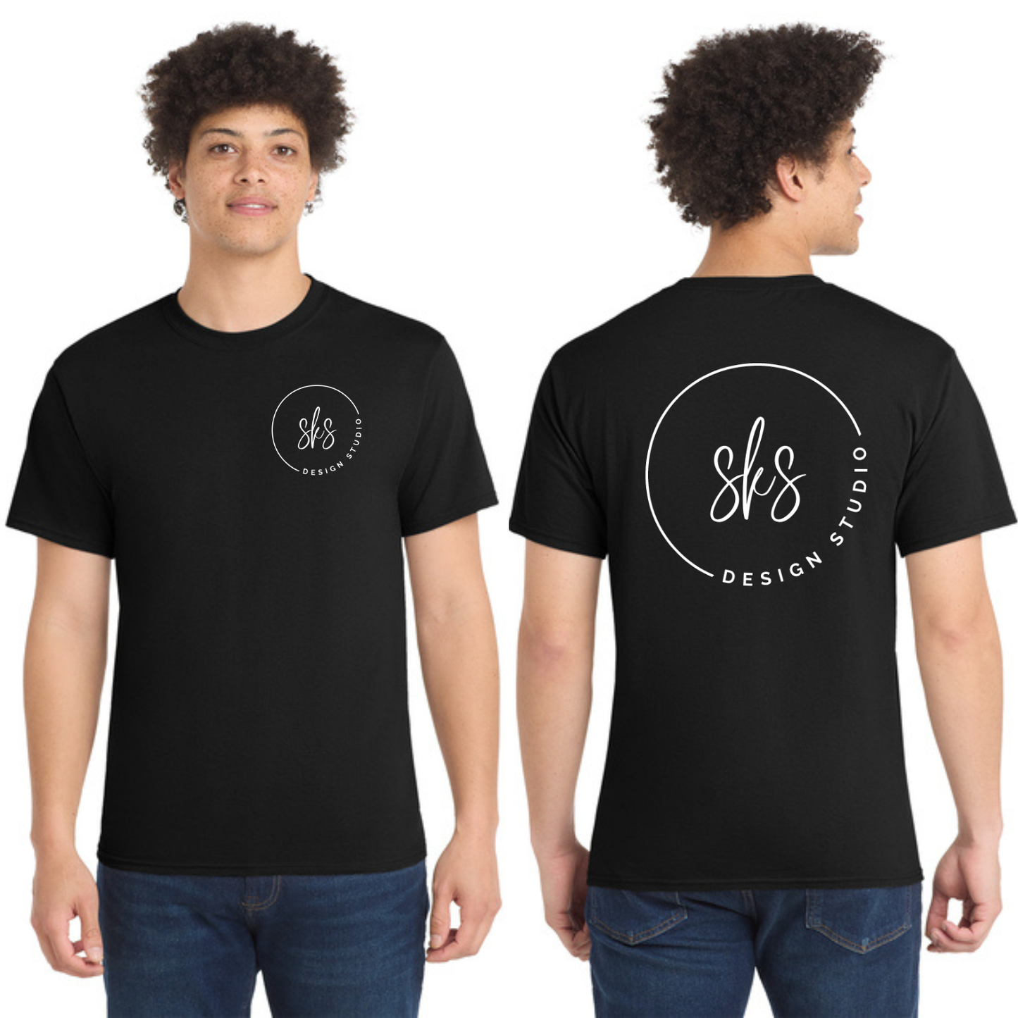 CUSTOM LOGO | Tall T-Shirt [Port & Co]