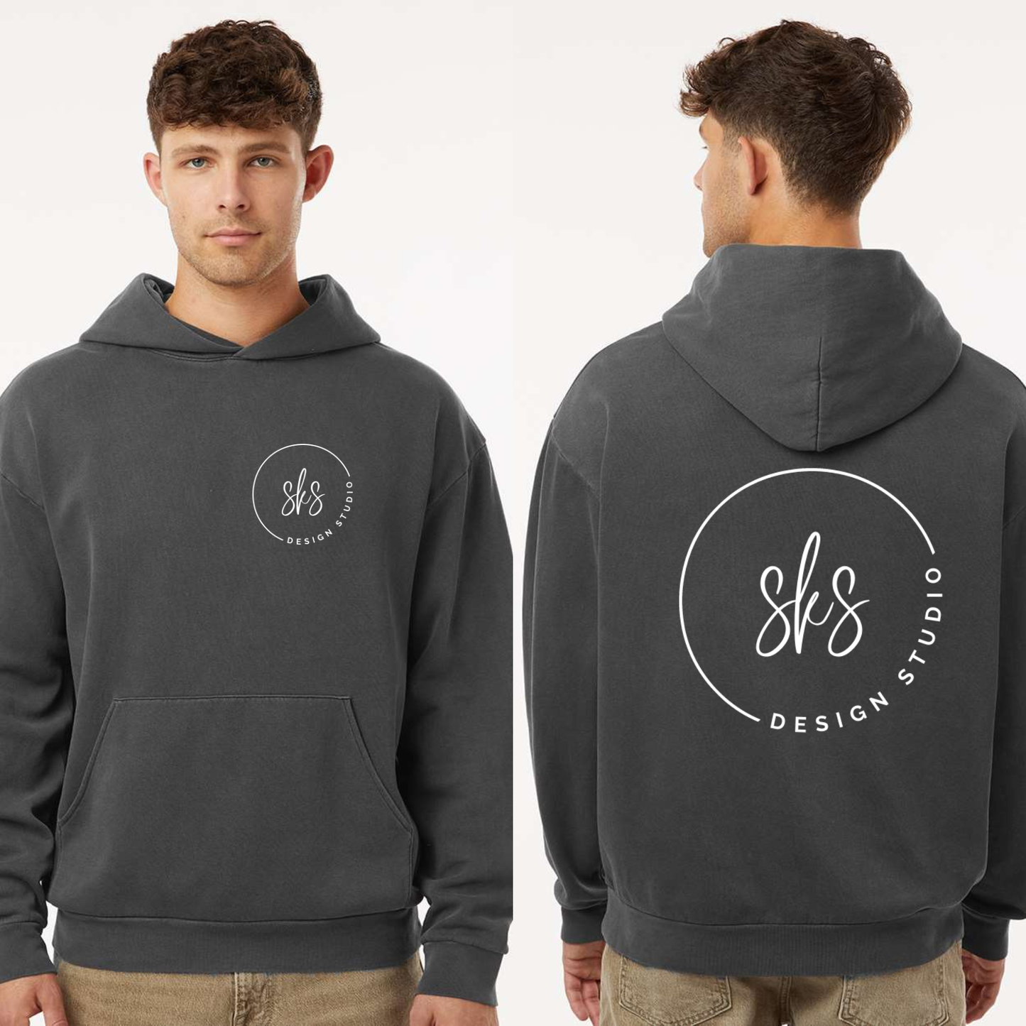 CUSTOM LOGO | Unisex Oversized Hoodie [INDEPENDENT TRADING CO]