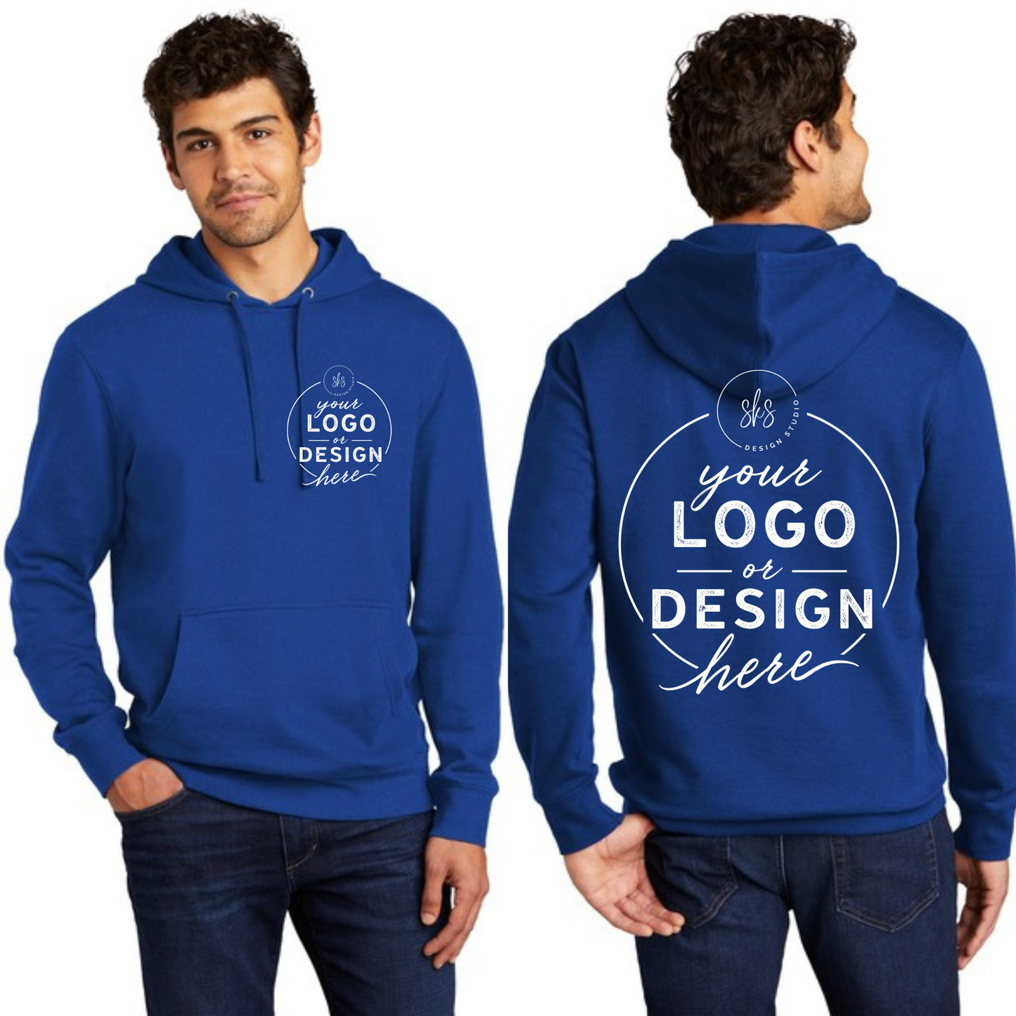 CUSTOM LOGO | Unisex Hoodie [DISTRICT]