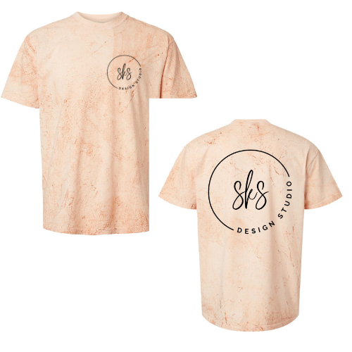 CUSTOM LOGO | Unisex Color Blast T-Shirt [COMFORT COLORS]