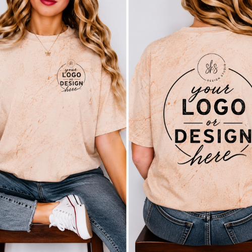 CUSTOM LOGO | Unisex Color Blast T-Shirt [COMFORT COLORS]