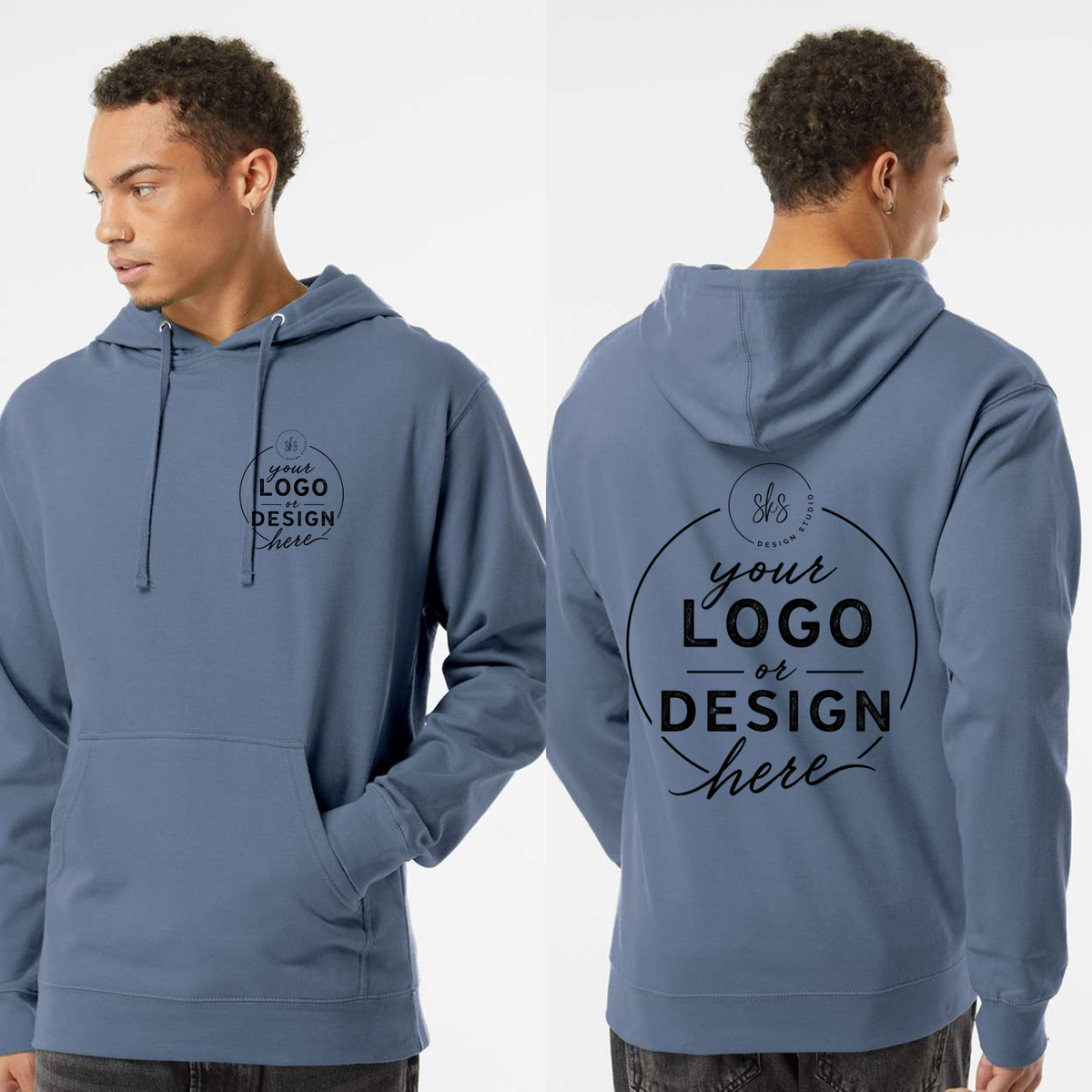 CUSTOM LOGO | Unisex Hoodie [INDEPENDENT TRADING CO.]