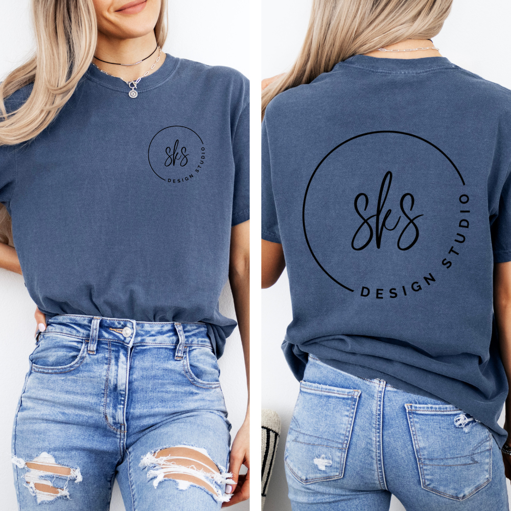 CUSTOM LOGO | Unisex T-Shirt [COMFORT COLORS]