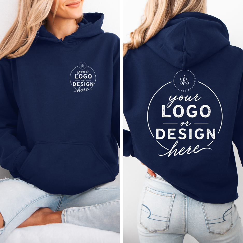 CUSTOM LOGO | Unisex Hoodie Sweatshirt [GILDAN]
