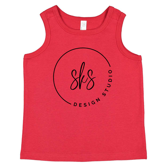 CUSTOM LOGO | Toddler Tank [RABBIT SKINS]