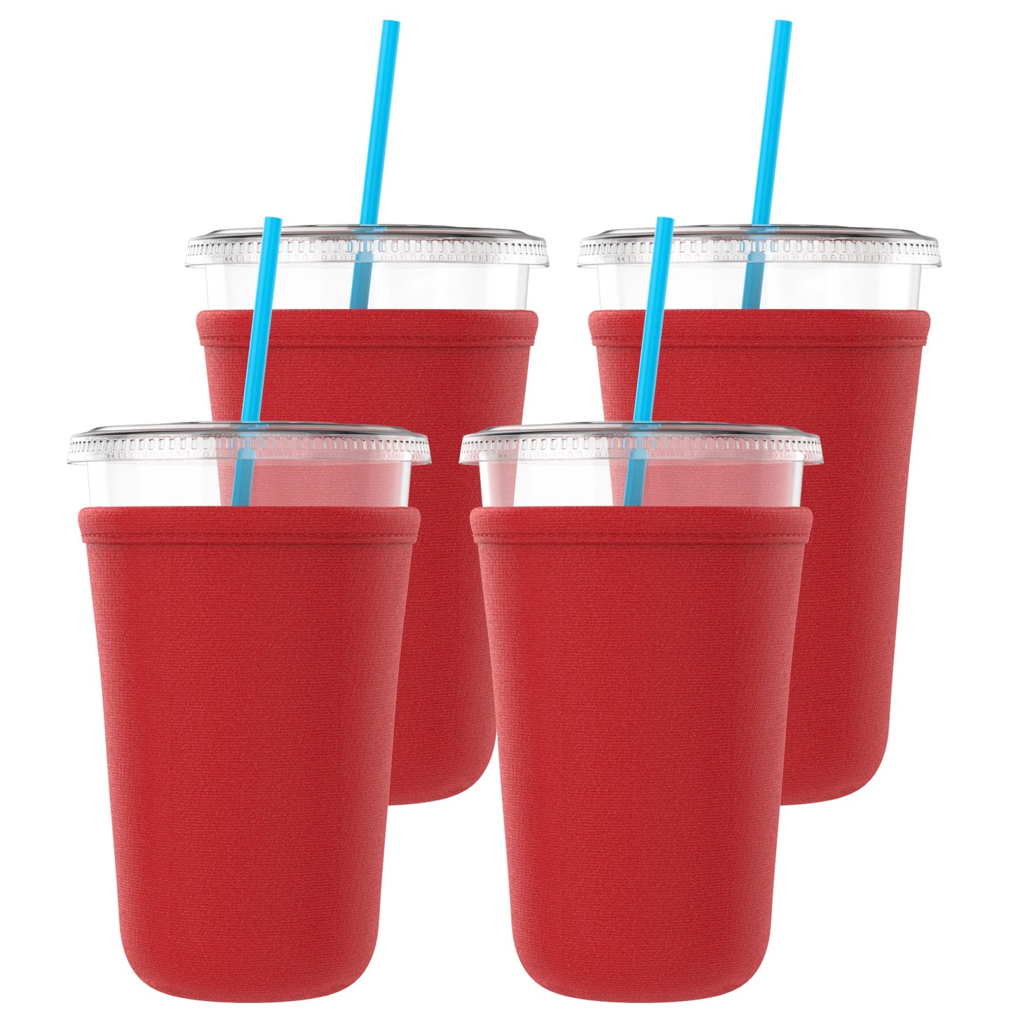22oz-24oz Iced Coffee Neoprene Koozie Sleeves