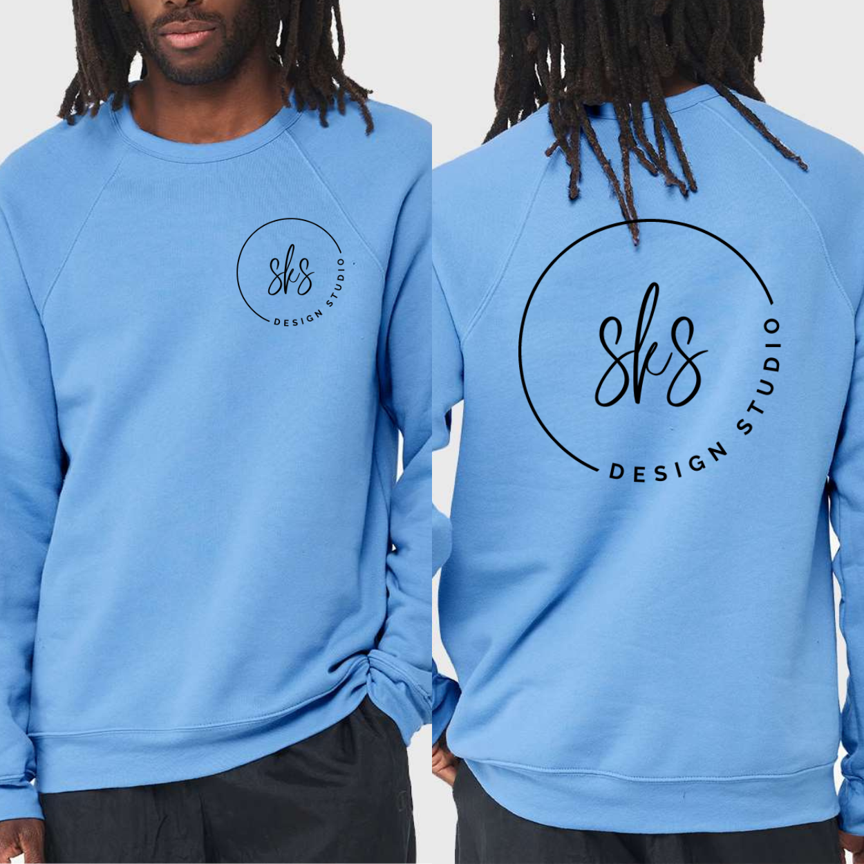 CUSTOM LOGO | Unisex Crewneck Sweatshirt [BELLA CANVAS]