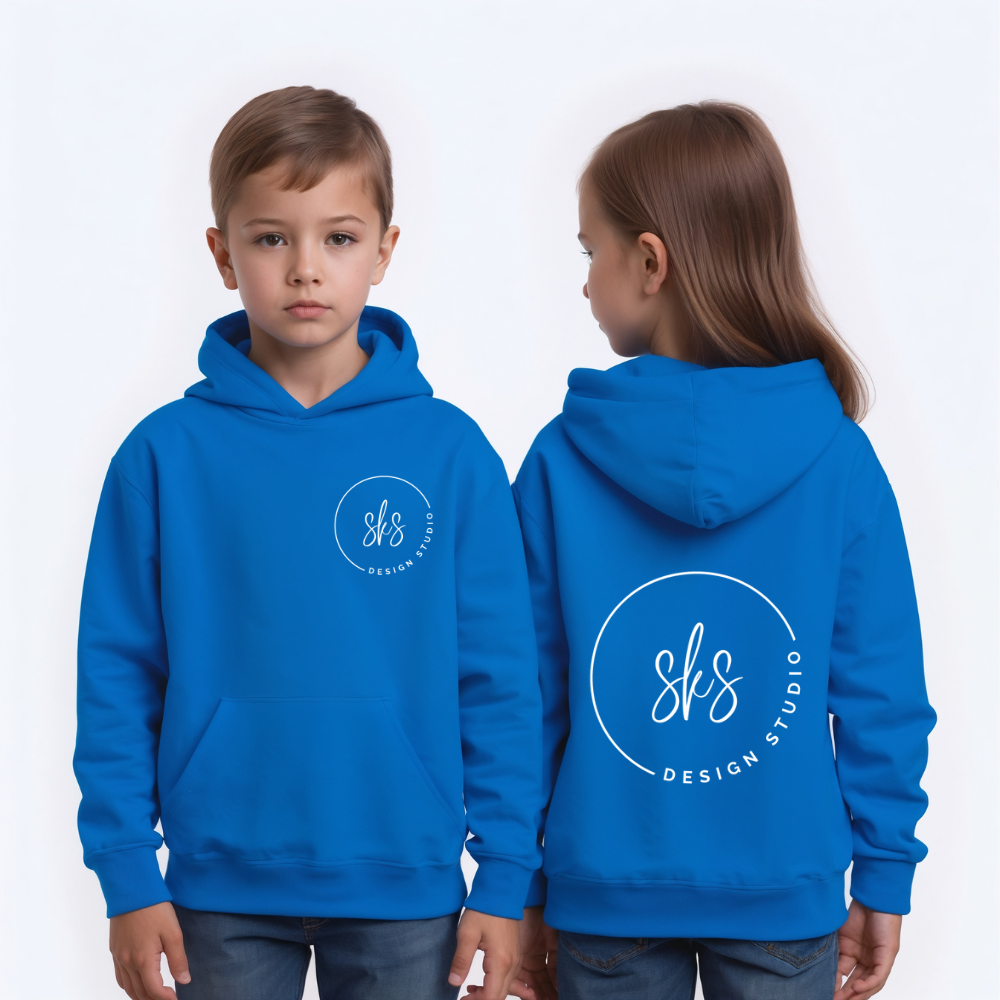 CUSTOM LOGO | Youth Unisex Hoodie Sweatshirt [GILDAN]