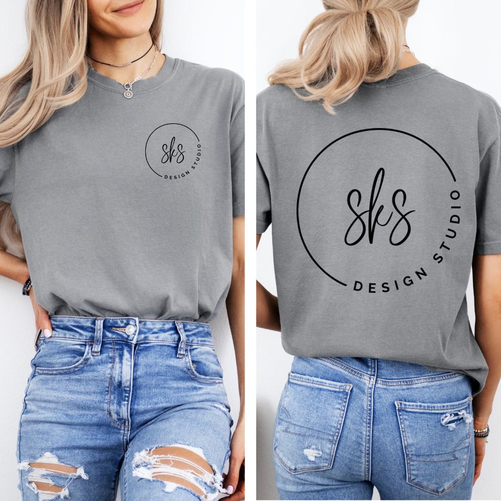 CUSTOM LOGO | Unisex T-Shirt [COMFORT COLORS]