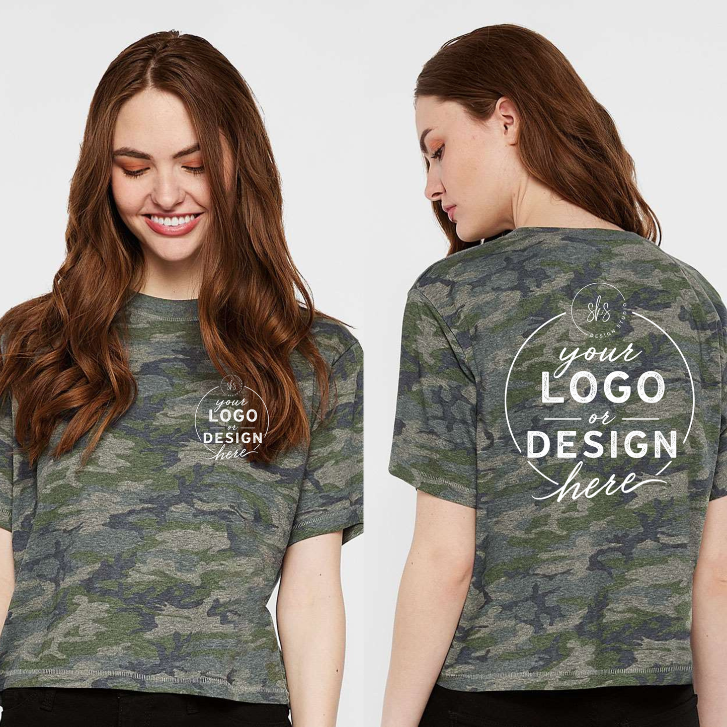 CUSTOM LOGO | Women's Boxy T-Shirt [LAT]