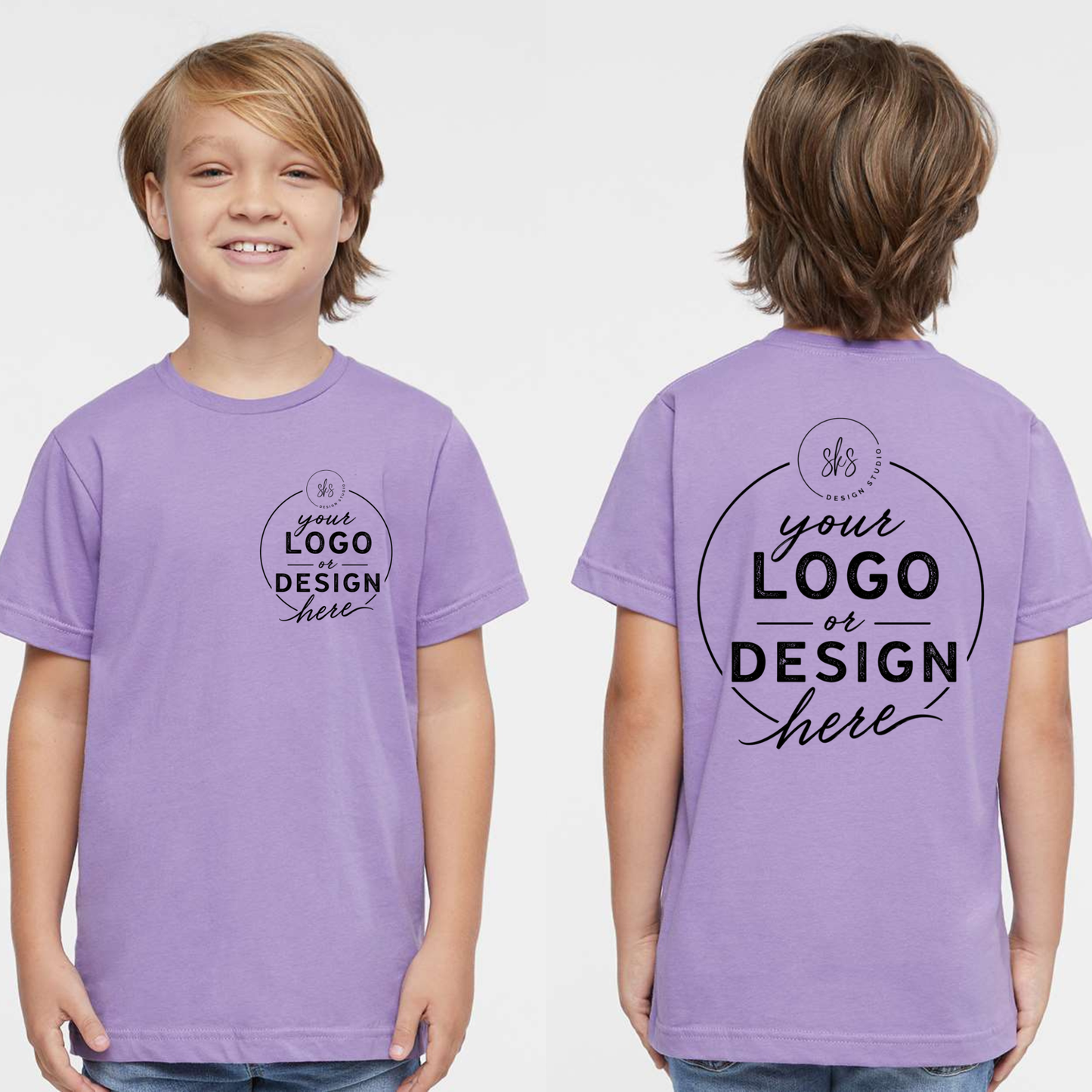 CUSTOM LOGO | Youth T-Shirt [LAT]
