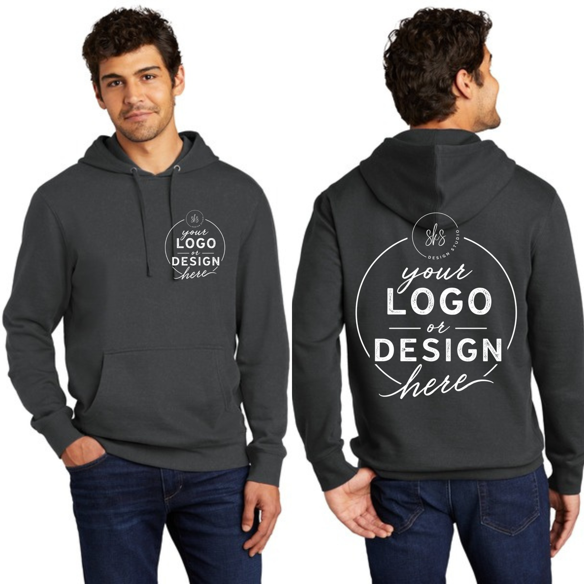 CUSTOM LOGO | Unisex Hoodie [DISTRICT]