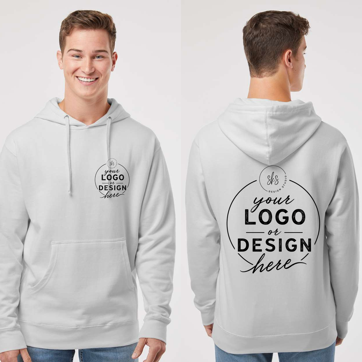 CUSTOM LOGO | Unisex Hoodie [INDEPENDENT TRADING CO.]