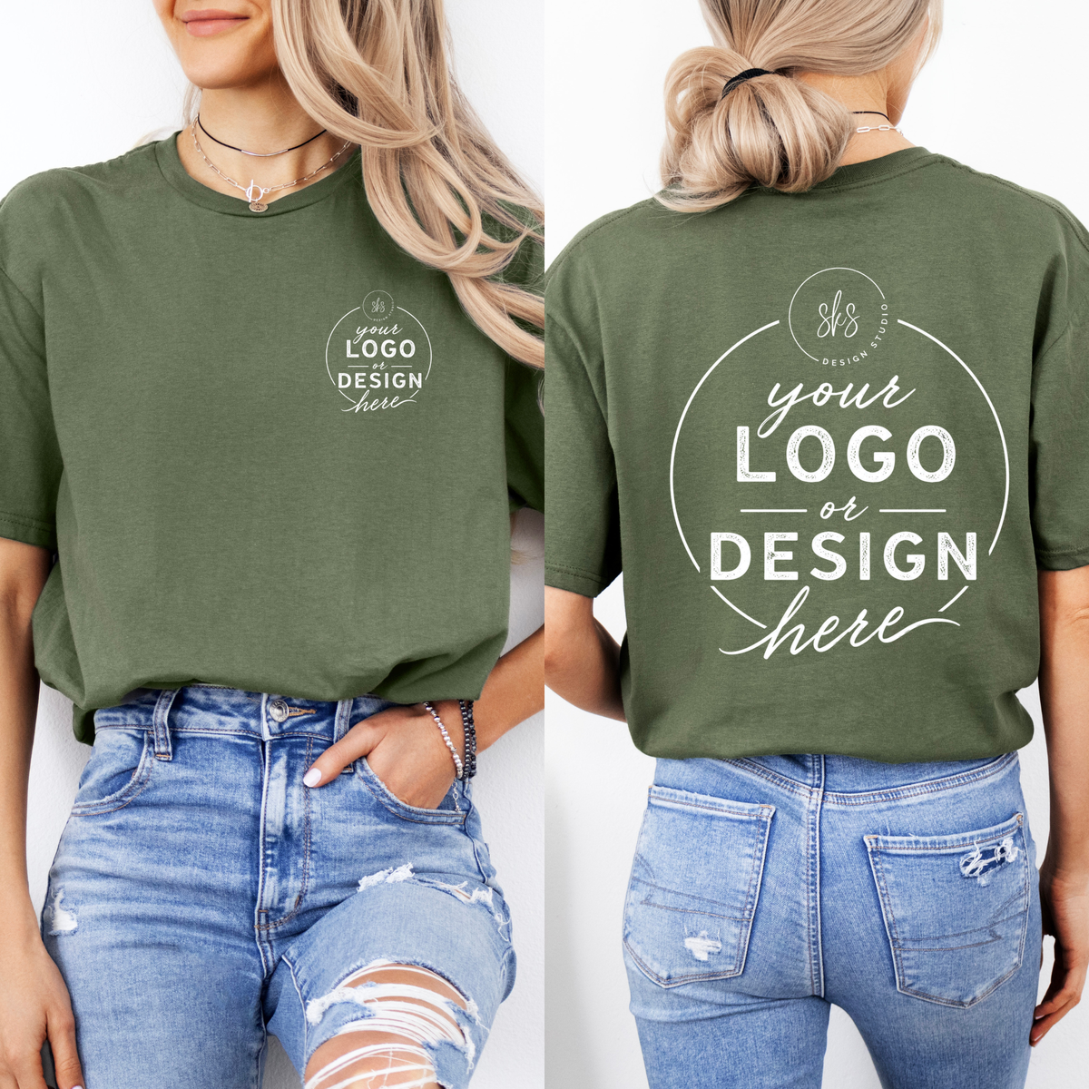 CUSTOM LOGO | Unisex T-Shirt [GILDAN]
