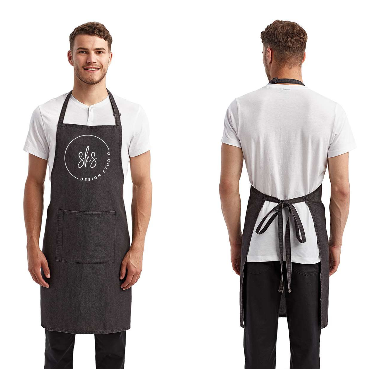 CUSTOM LOGO | Apron with Pocket