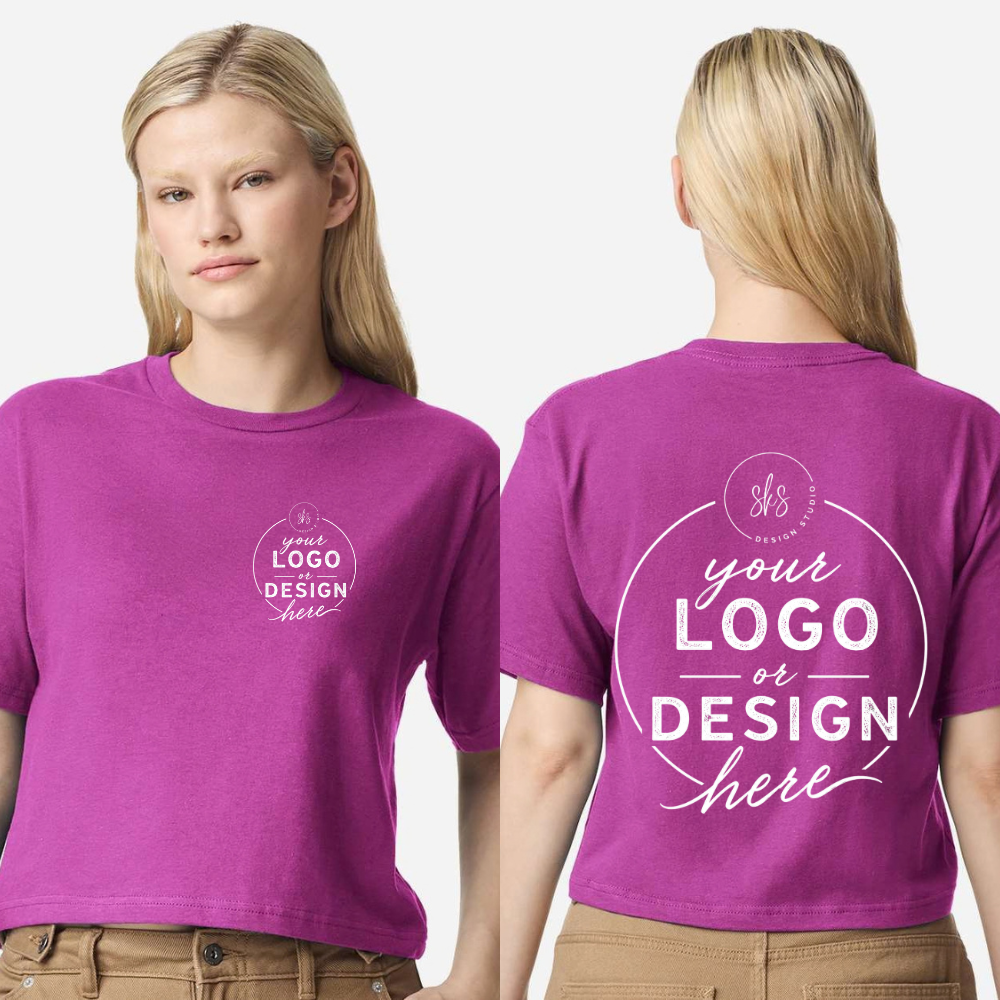 CUSTOM LOGO | Women's Boxy T-Shirt [American Apparel]