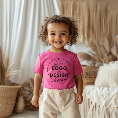 CUSTOM LOGO | Infant T-Shirt [RABBIT SKINS]