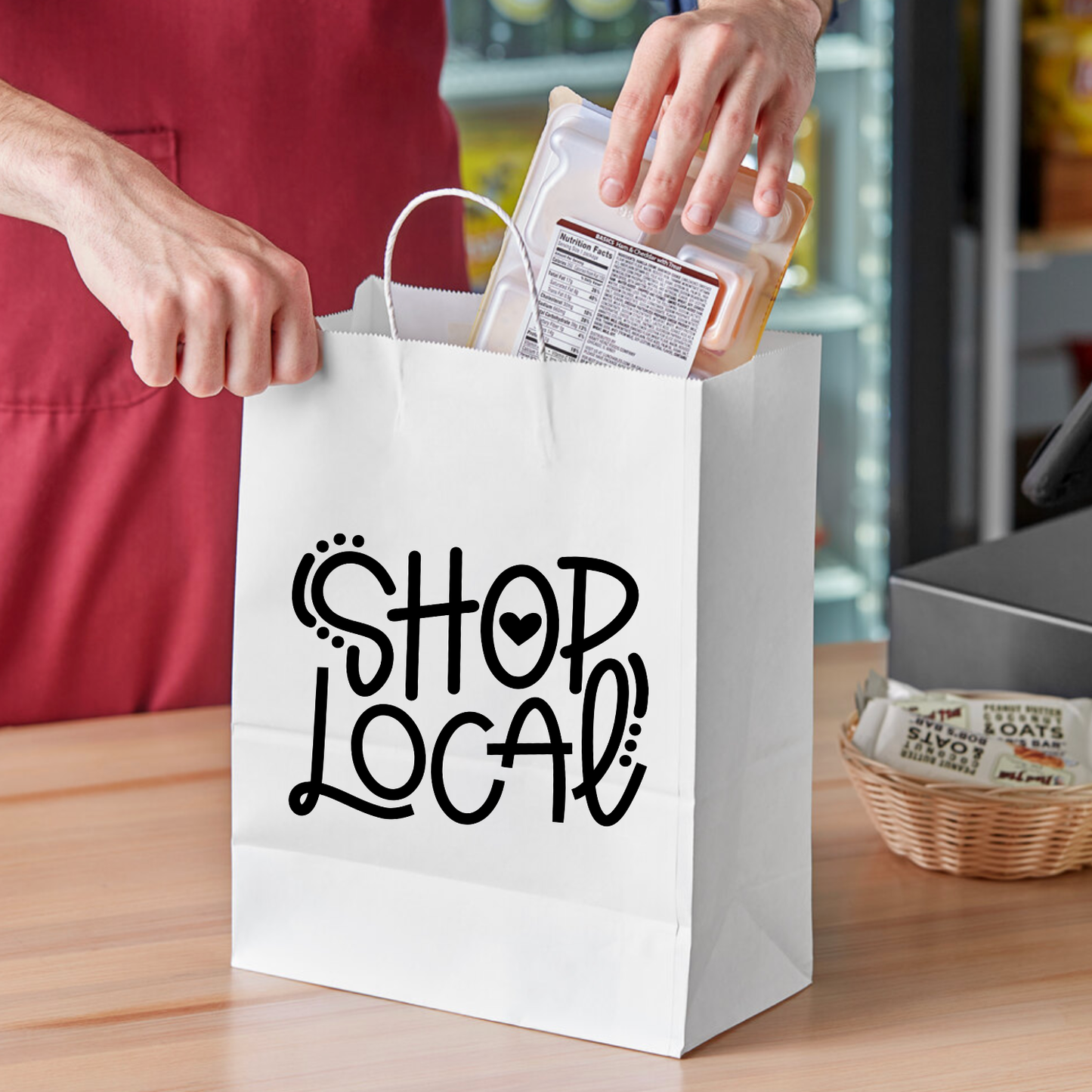Shop Local | Kraft Paper Bags