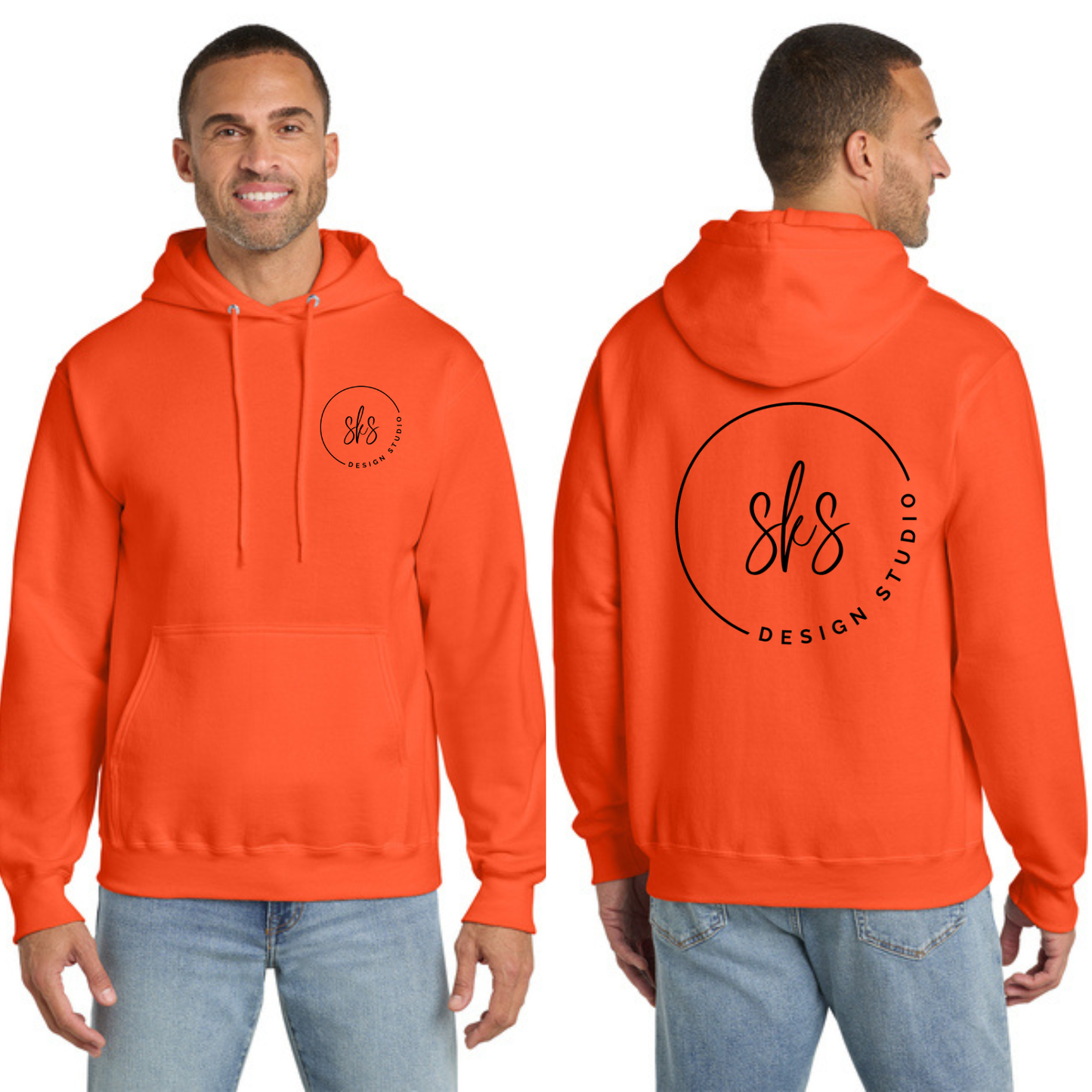 CUSTOM LOGO | Tall Hoodie [Port & Co]