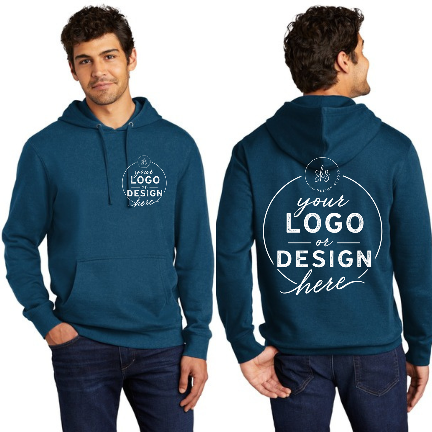 CUSTOM LOGO | Unisex Hoodie [DISTRICT]