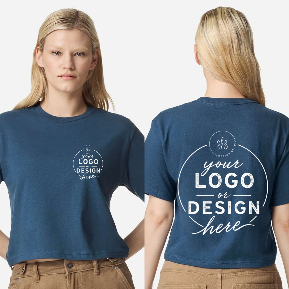 CUSTOM LOGO | Women's Boxy T-Shirt [American Apparel]