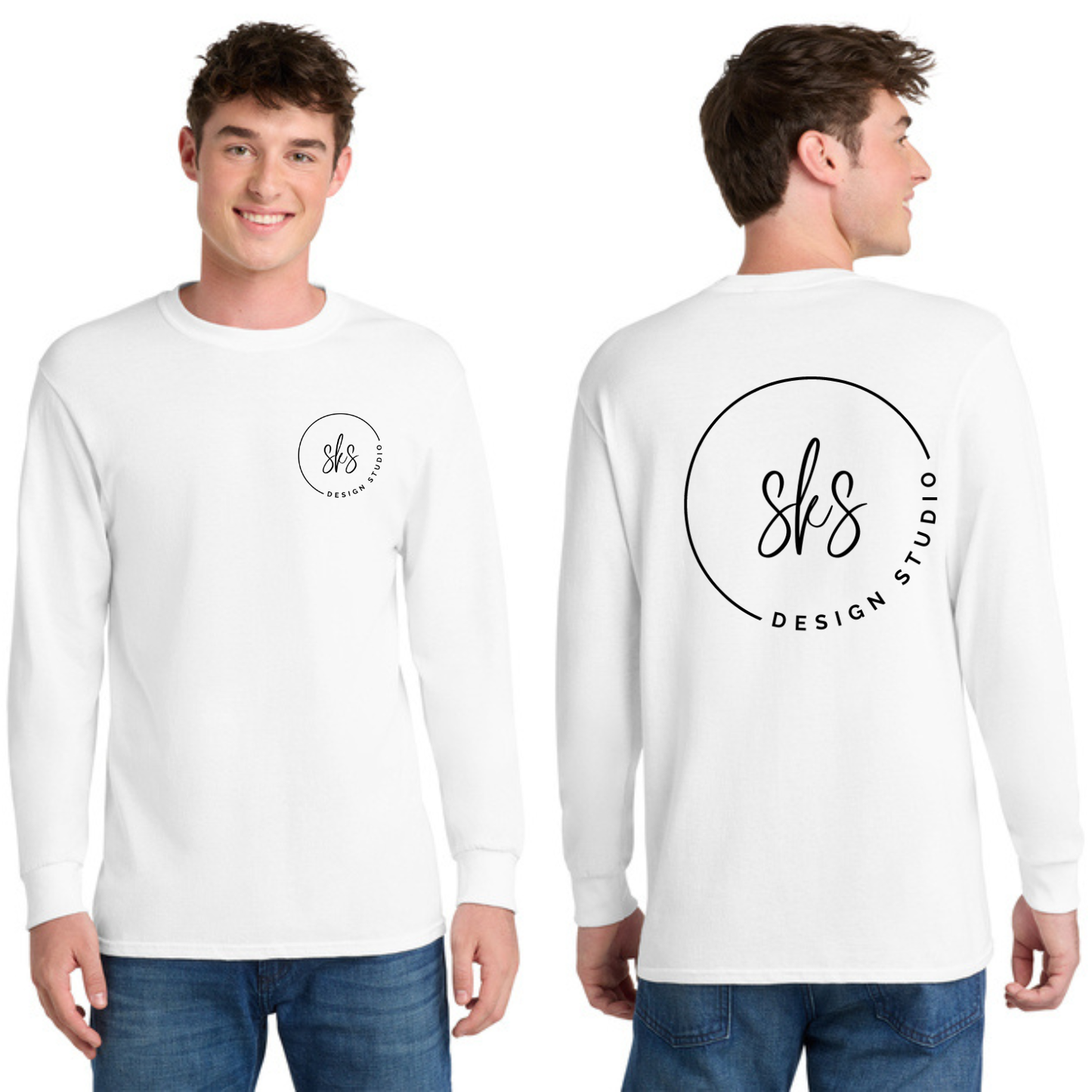 CUSTOM LOGO | Tall Long Sleeve Shirt [Port & Co]