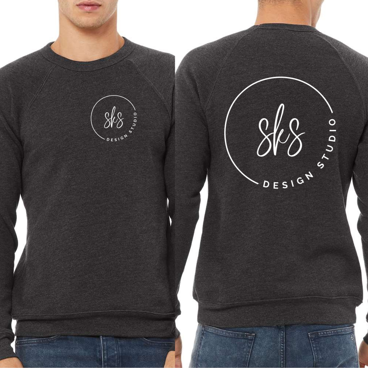 CUSTOM LOGO | Unisex Crewneck Sweatshirt [BELLA CANVAS]
