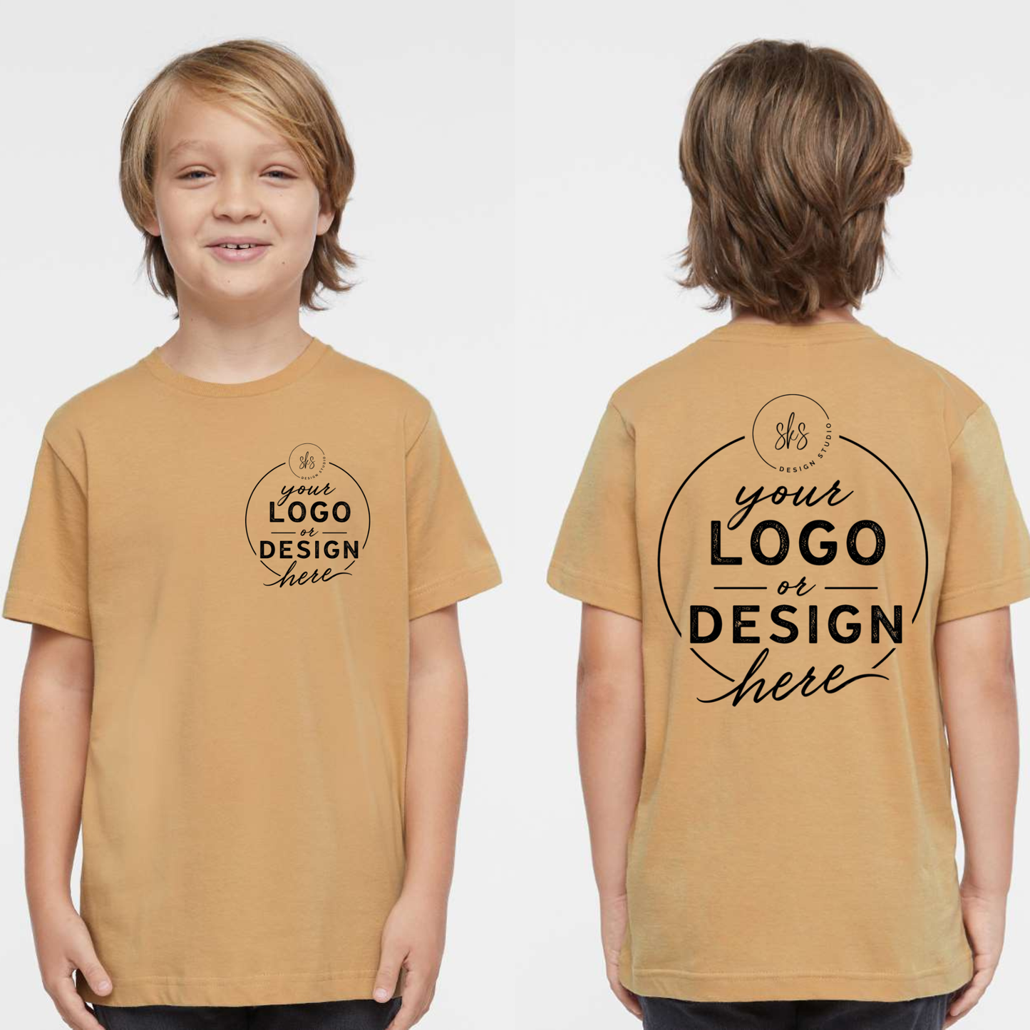 CUSTOM LOGO | Youth T-Shirt [LAT]
