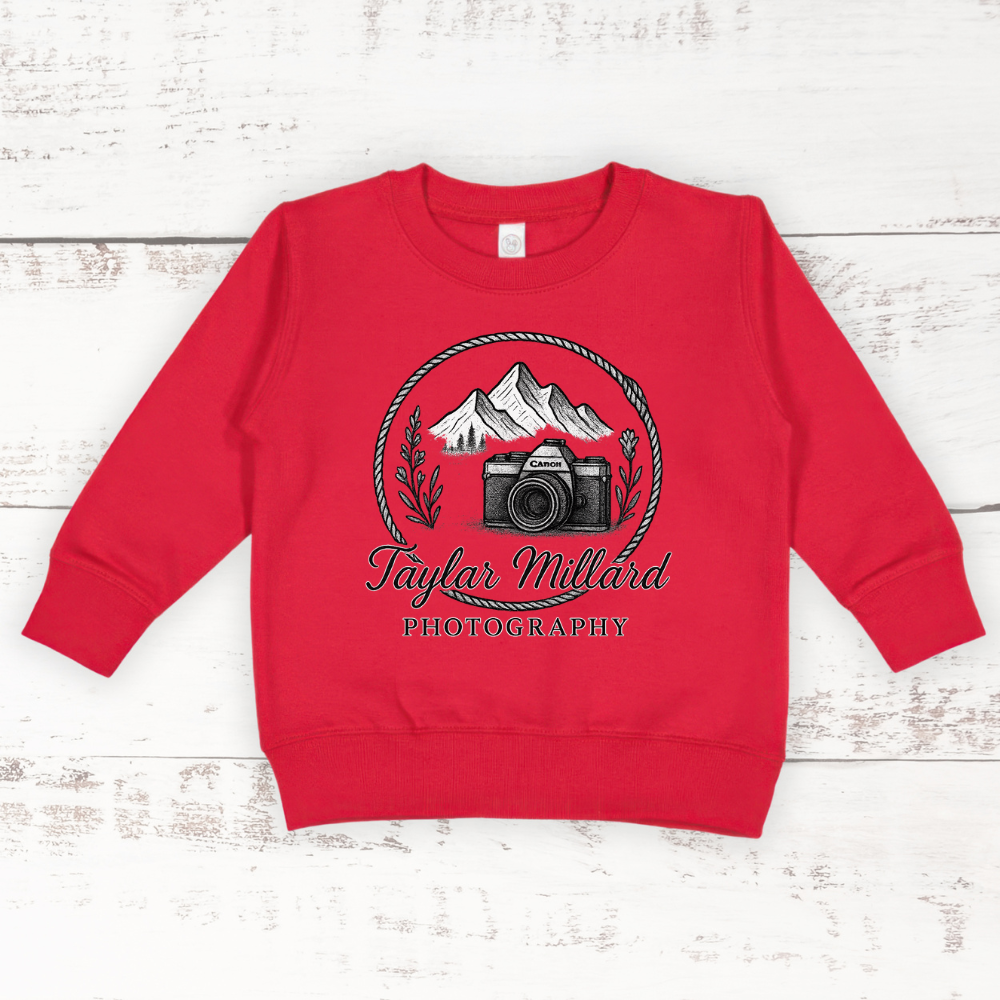 Taylar Millard Photography | Toddler Crewneck Sweatshirt