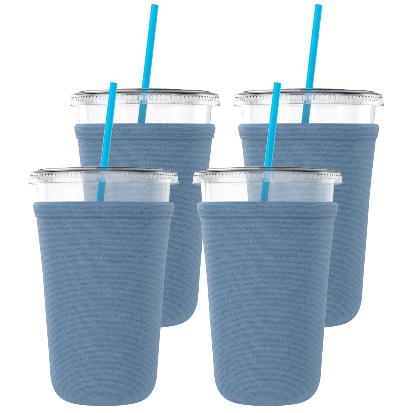 22oz-24oz Iced Coffee Neoprene Koozie Sleeves