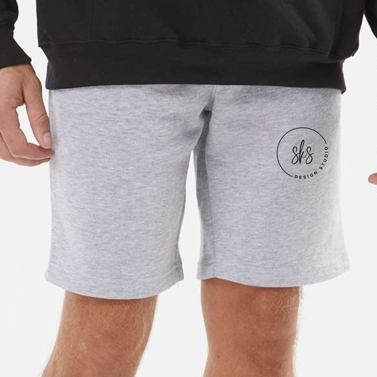 CUSTOM LOGO | Men's Midweight Fleece Short [INDEPENDENT TRADING CO]