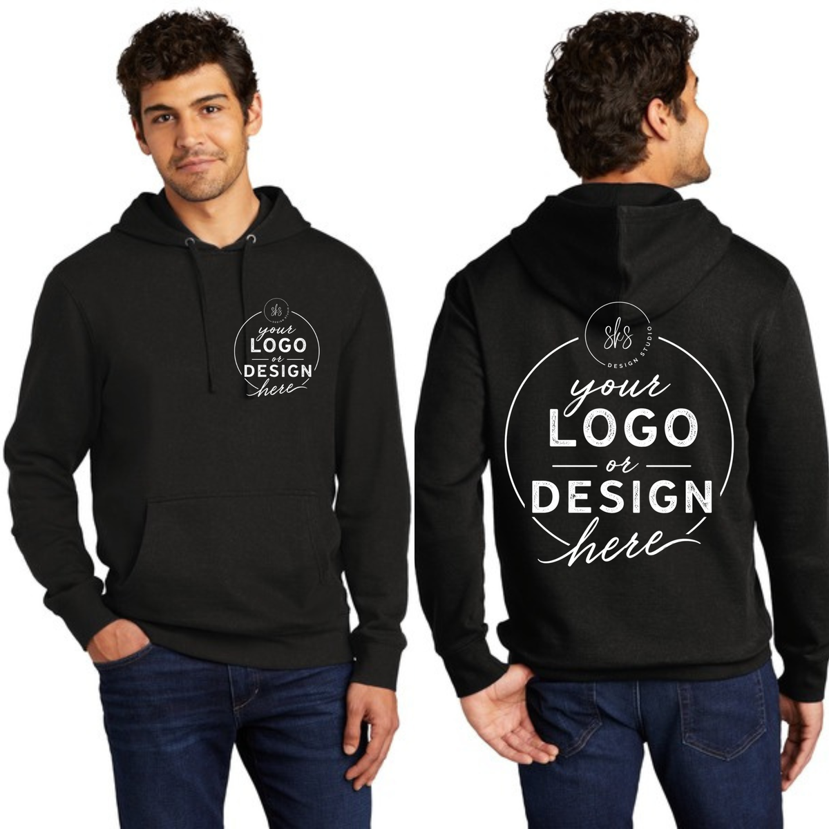 CUSTOM LOGO | Unisex Hoodie [DISTRICT]