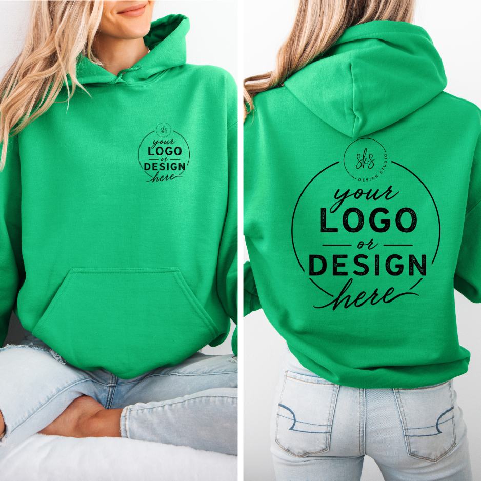 CUSTOM LOGO | Unisex Hoodie Sweatshirt [GILDAN]