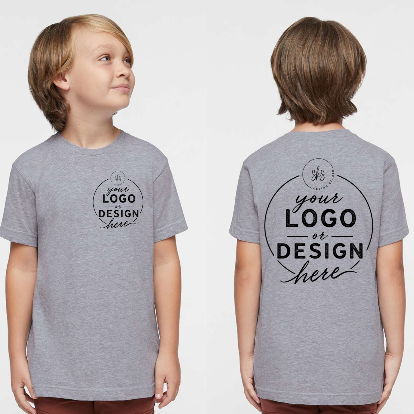 CUSTOM LOGO | Youth T-Shirt [LAT]