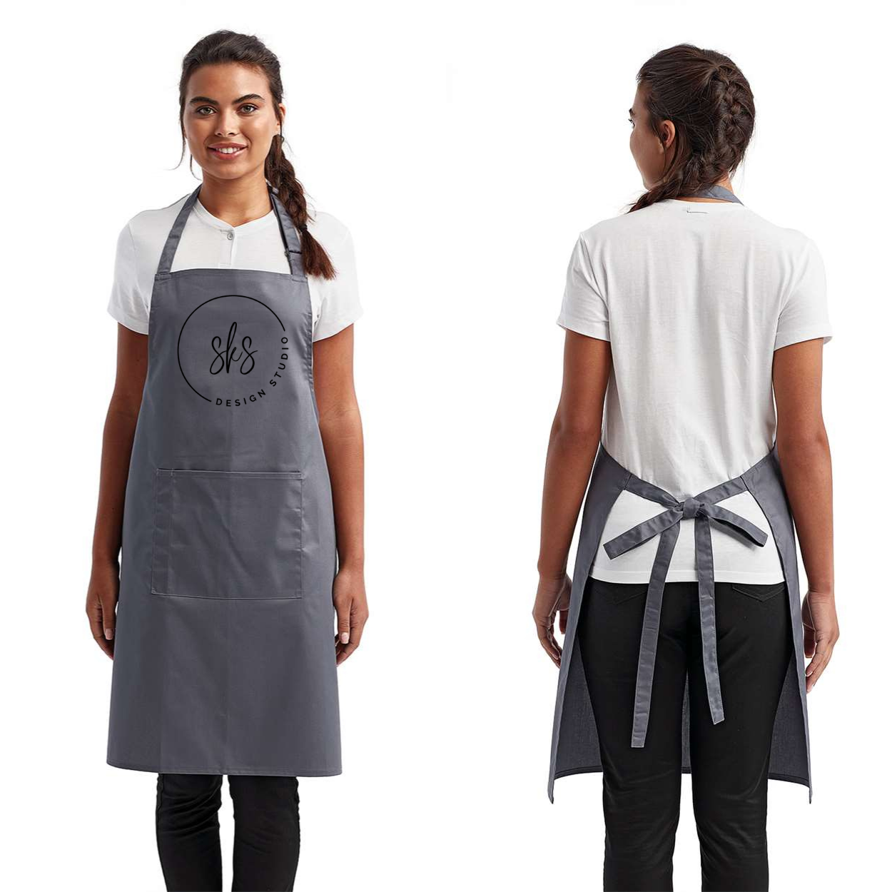 CUSTOM LOGO | Apron with Pocket