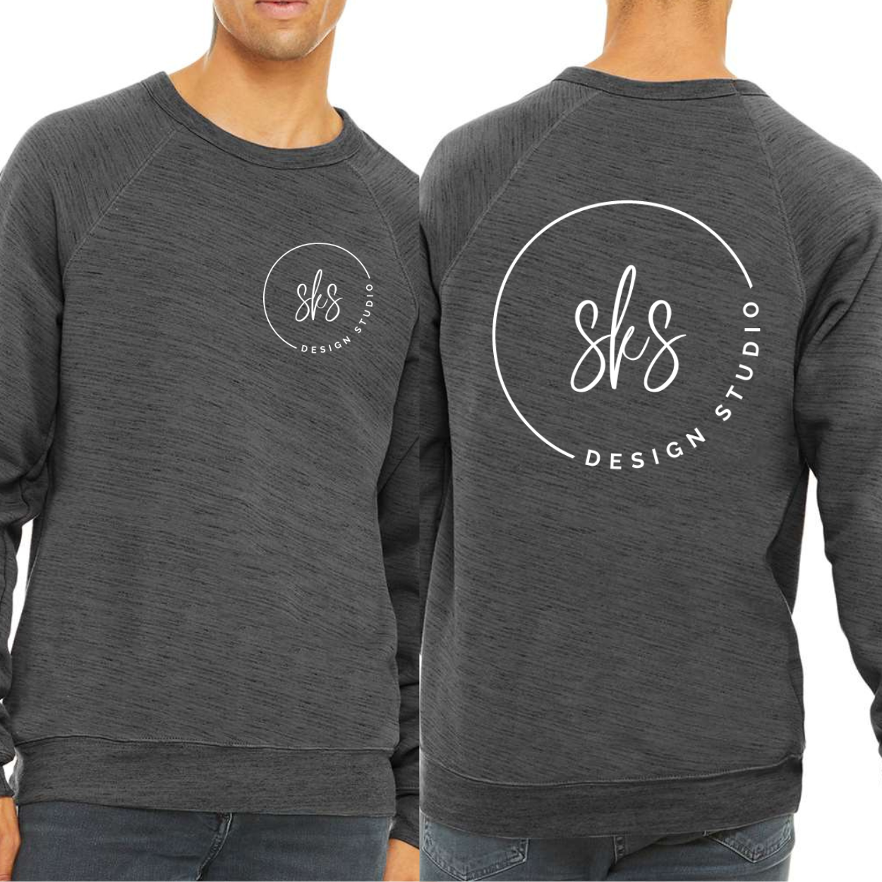 CUSTOM LOGO | Unisex Crewneck Sweatshirt [BELLA CANVAS]