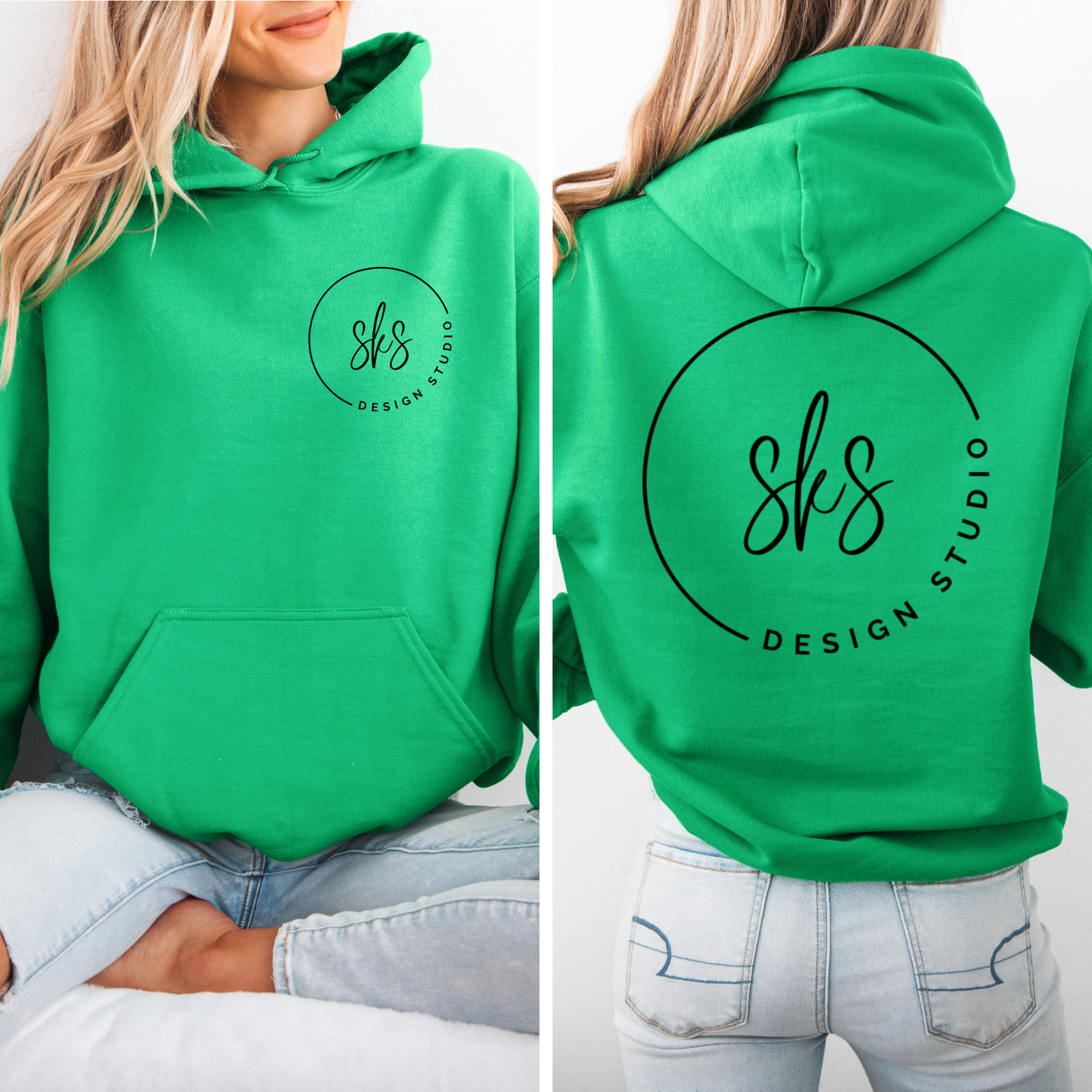 CUSTOM LOGO | Unisex Hoodie Sweatshirt [GILDAN]