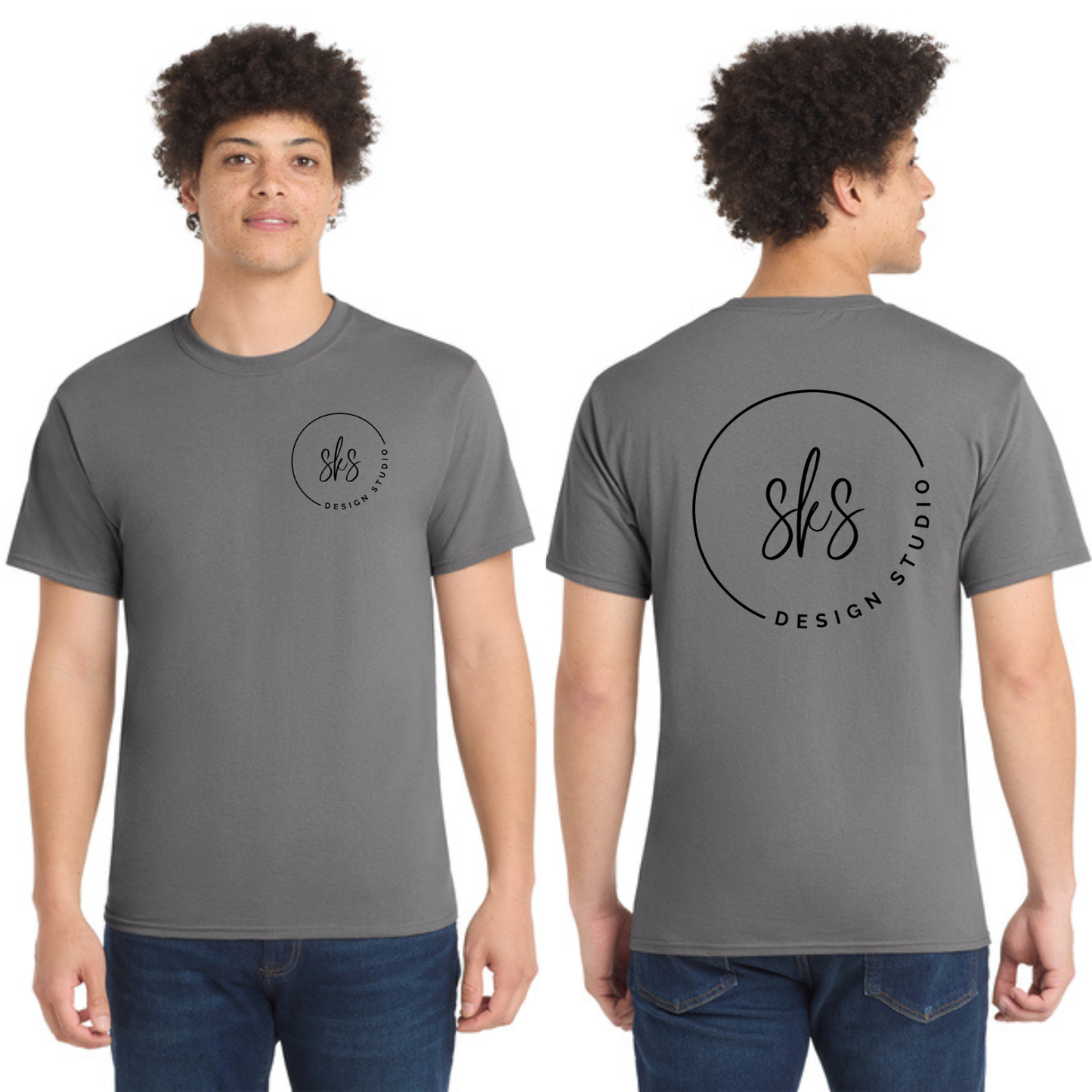 CUSTOM LOGO | Tall T-Shirt [Port & Co]